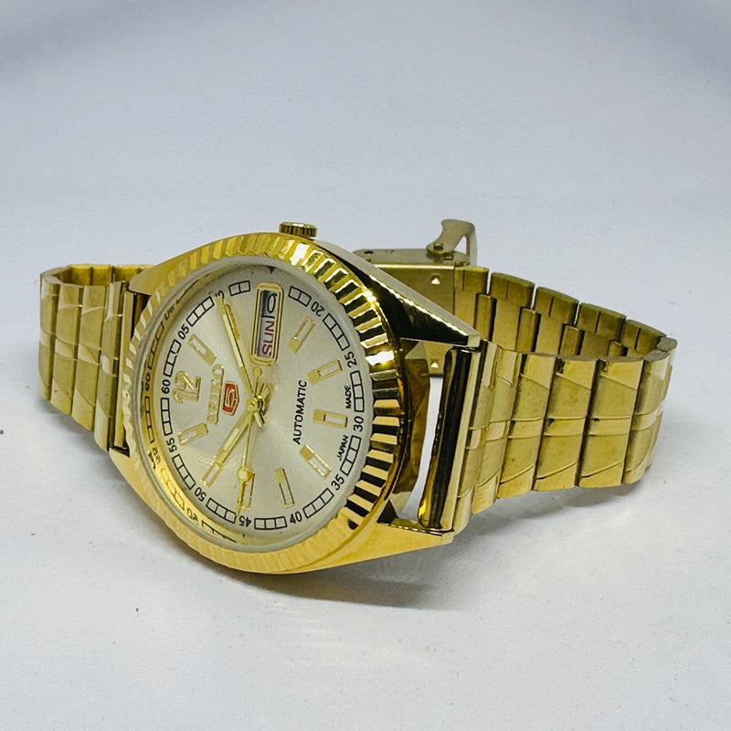 Seiko 5 Automatic Men’s Watch – Vintage Japan Model | Restored & Ready to Wear