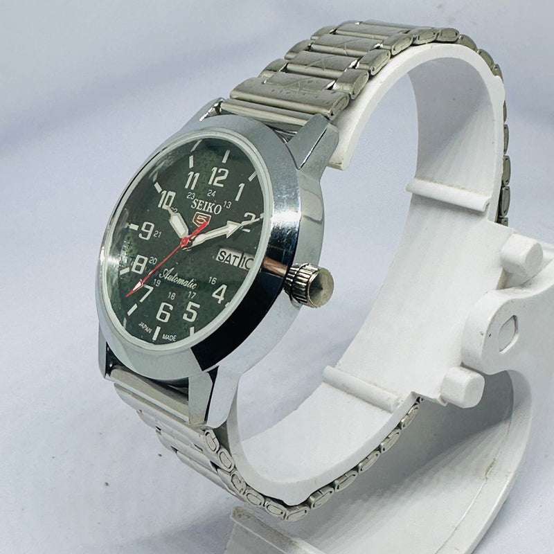 Seiko 5 Automatic Men’s Watch – Vintage Japan Model | Restored & Ready to Wear