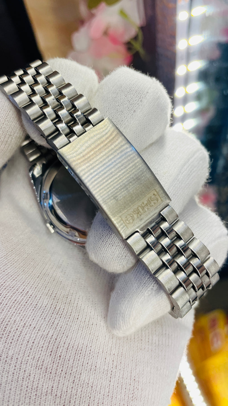 Seiko 5 Automatic Green Dial Refurbished Vintage Japan 17 Jewels Watch