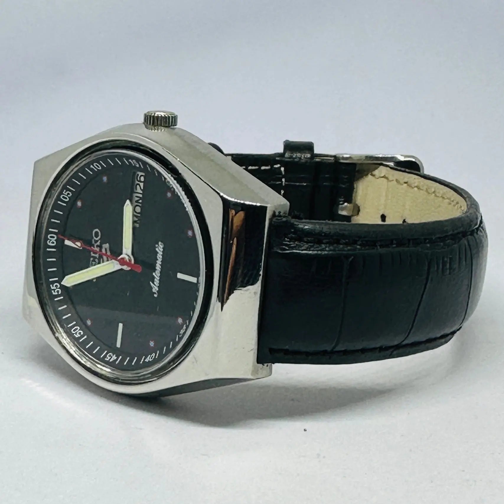 Seiko 5 Restored Watch | Authentic Japan Movement | Collector’s Timepiece National Watches