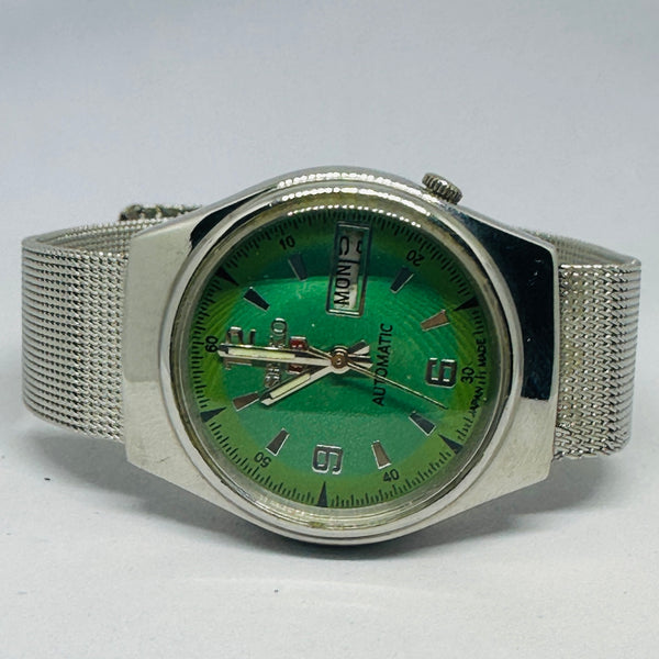 Seiko 5 Vintage Light Patina – Authentic Refurbished Watch