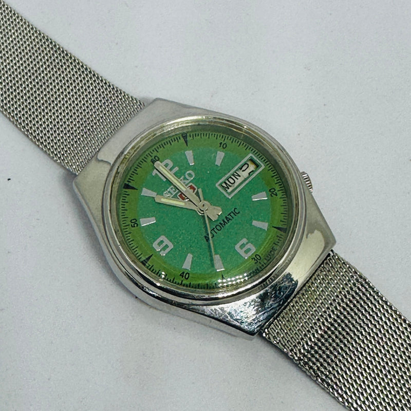 Seiko 5 Vintage Light Patina – Authentic Refurbished Watch