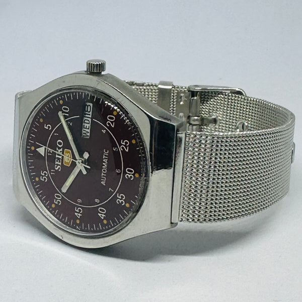 Vintage Seiko 5 SNK803 – Refurbished Military Green