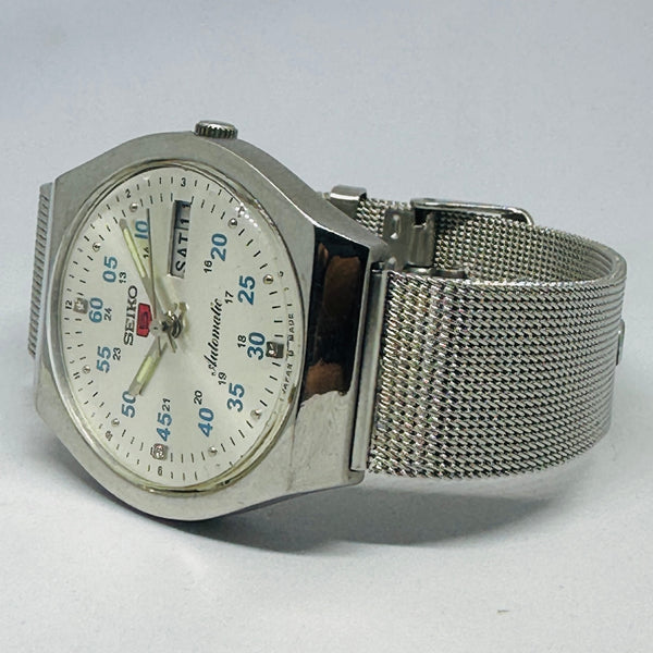 Seiko 5 Vintage Diver Bezel – Refurbished Automatic