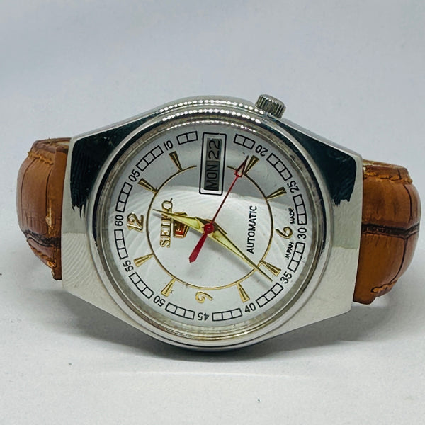 Seiko 5 Vintage 1970s Automatic – Refurbished & Polished