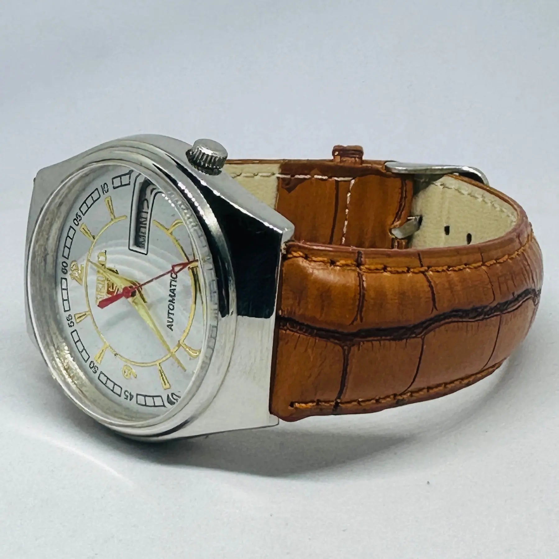 Seiko 5 Vintage 1970s Automatic – Refurbished & Polished National Watches