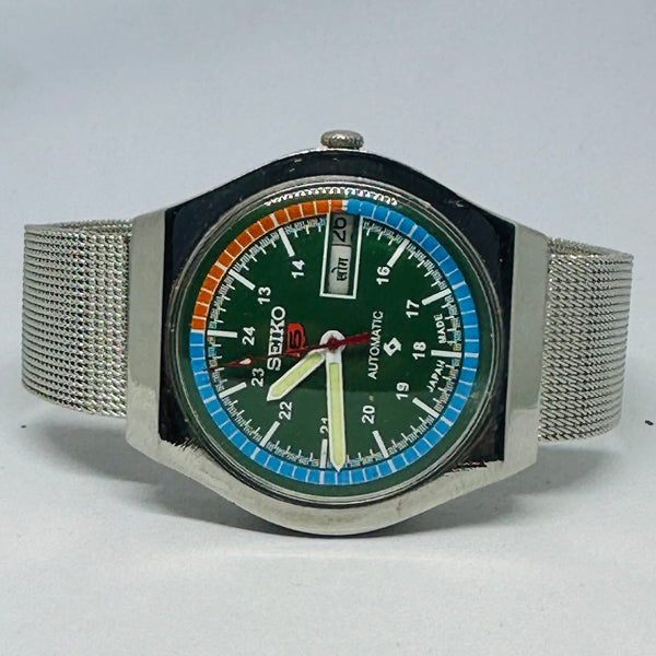 Seiko 5 Vintage Pilot Dial – Revived Original Piece