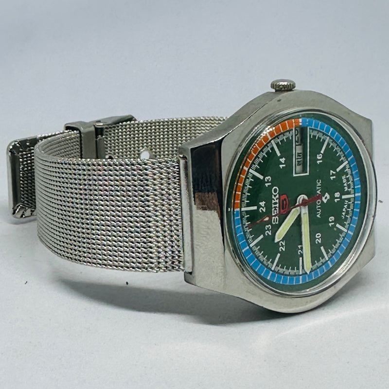 Seiko 5 Vintage Pilot Dial – Revived Original Piece