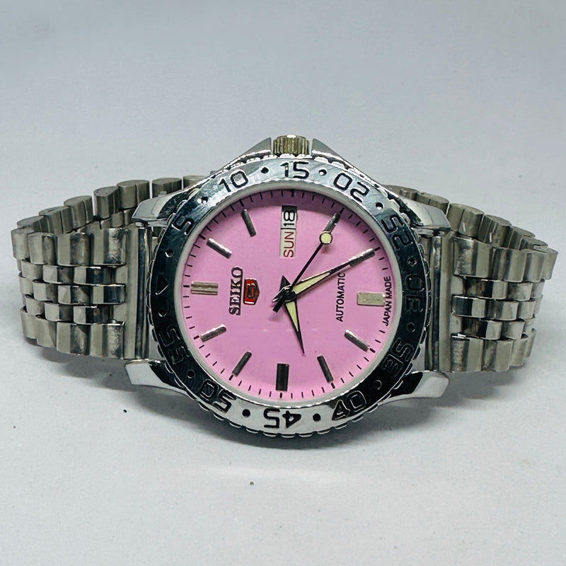 Seiko 5 Vintage Explorer Style – Refurbished Automatic