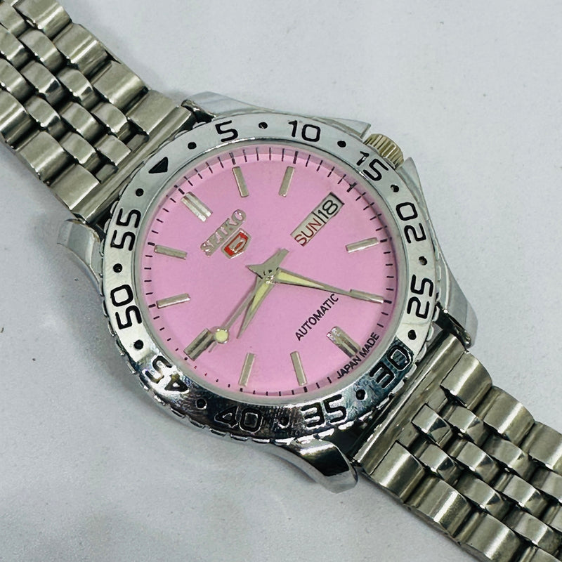 Seiko 5 Vintage Explorer Style – Refurbished Automatic