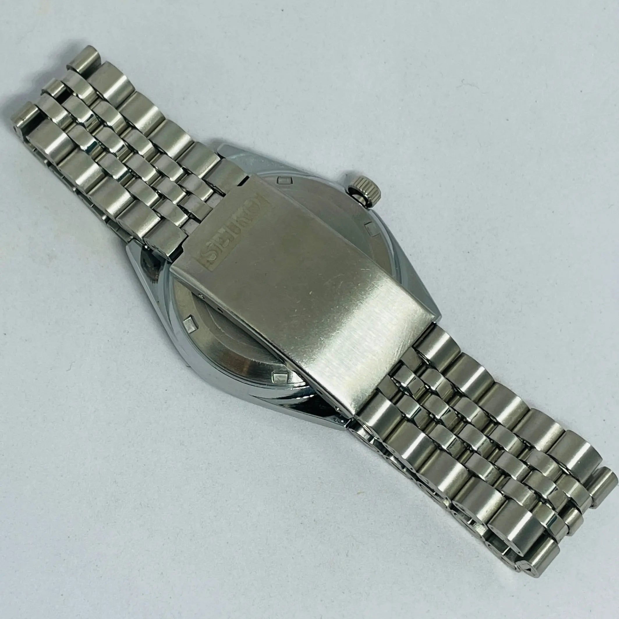 Vintage Seiko 5 Automatic Orange Dial | 17 Jewels Japan | Rare Seiko 5 Mod with original Movement | Serviced Automatic Watch | National Watches Hub National Watches