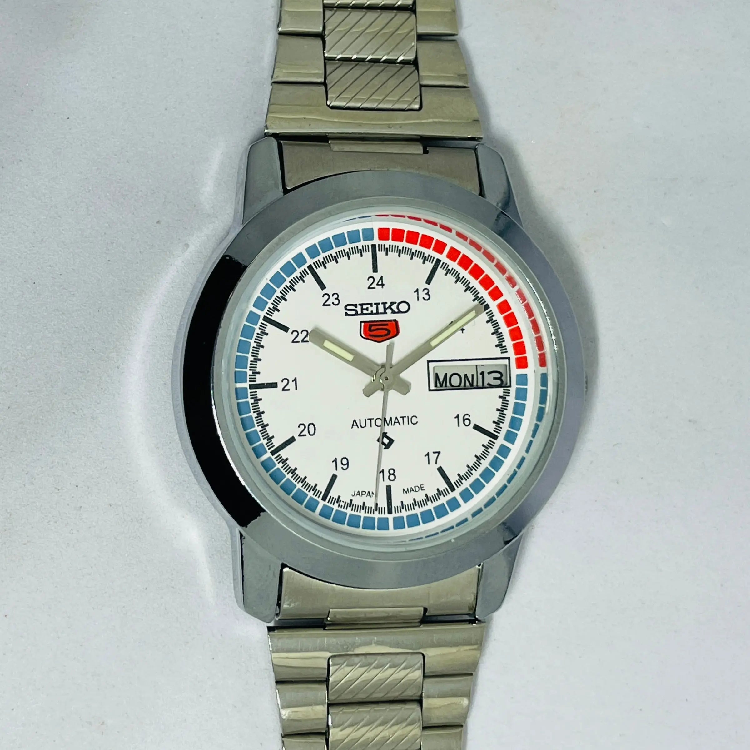 Seiko 5 Vintage Automatic 17 Jewels – Restored Original Movement National Watches