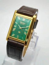 Seiko Vintage Tank Quartz Watch – Stylish Formal Watch for Men National Watches