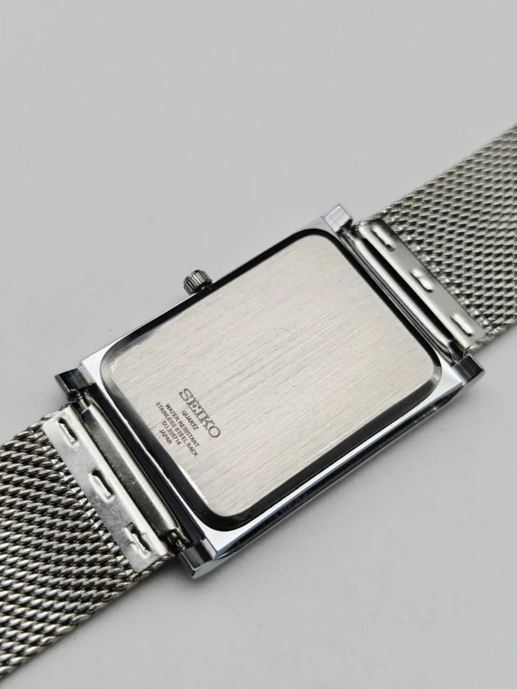 Seiko Rectangular Seiko Vintage Rectangular Quartz Watch - Timeless Elegance – National ...