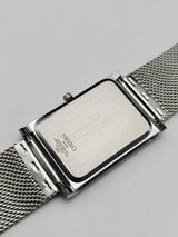 Seiko Vintage Rectangular Quartz Watch – Classic Formal Men Watch National Watches