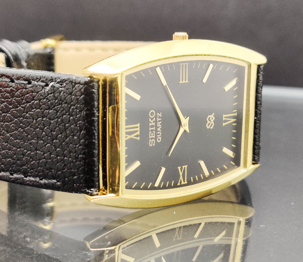 Seiko 5 Black Dial quartz Watch