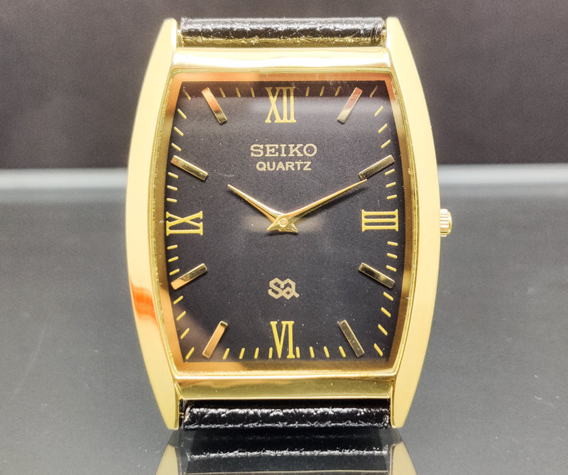 Seiko 5 Black Dial quartz Watch