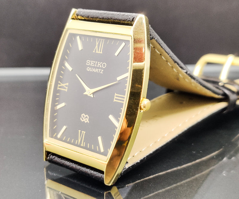 Seiko 5 Black Dial quartz Watch