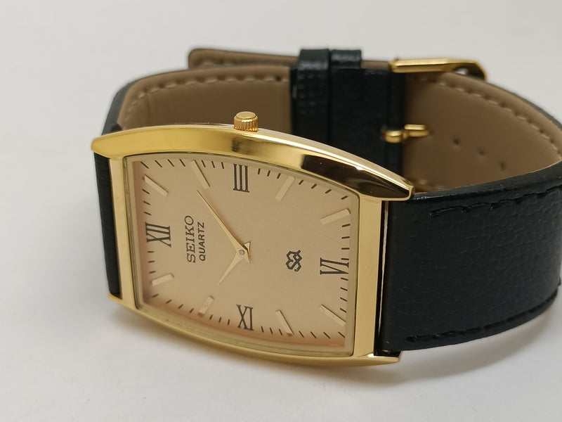 Seiko 5 Black Dial quartz Watch