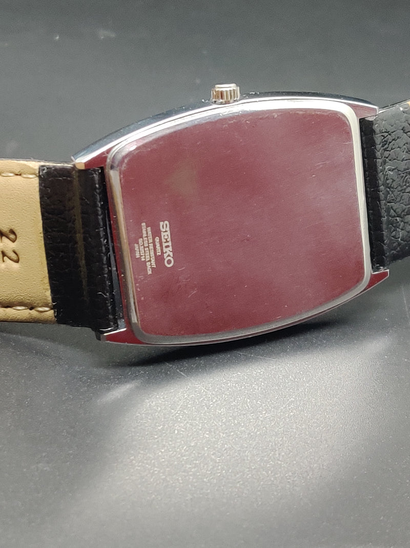 Seiko 5 Black Dial quartz Watch