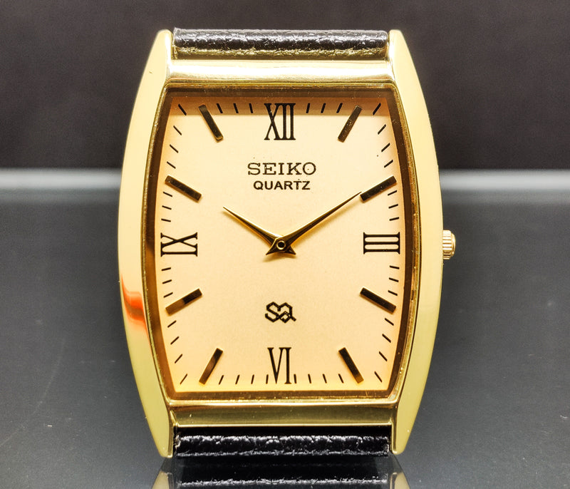 Seiko 5 Black Dial quartz Watch