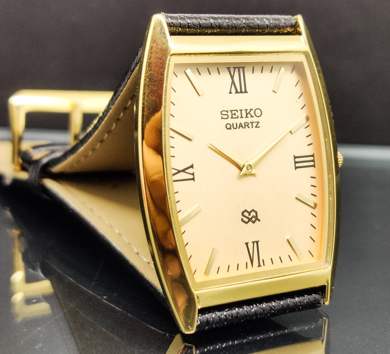 Seiko 5 Black Dial quartz Watch