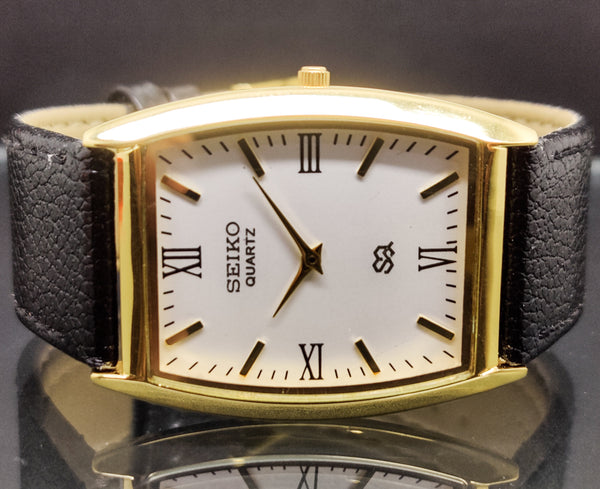 Seiko 5 Black Dial quartz Watch