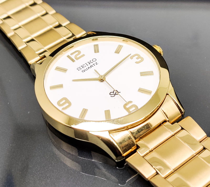 Seiko 5 Black Dial quartz Watch
