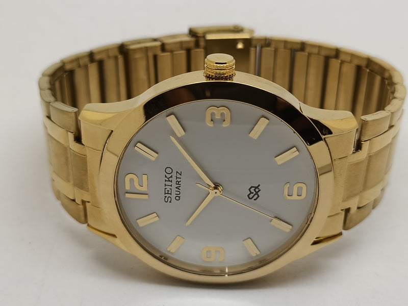 Seiko 5 Black Dial quartz Watch