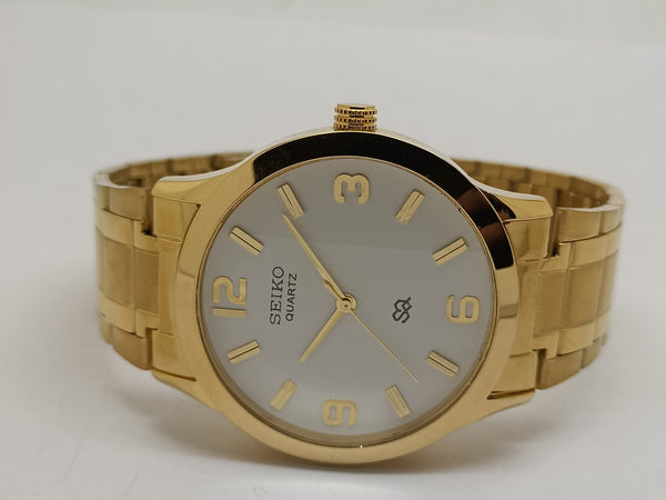 Seiko 5 Black Dial quartz Watch