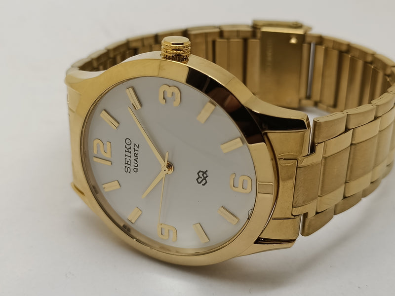Seiko 5 Black Dial quartz Watch