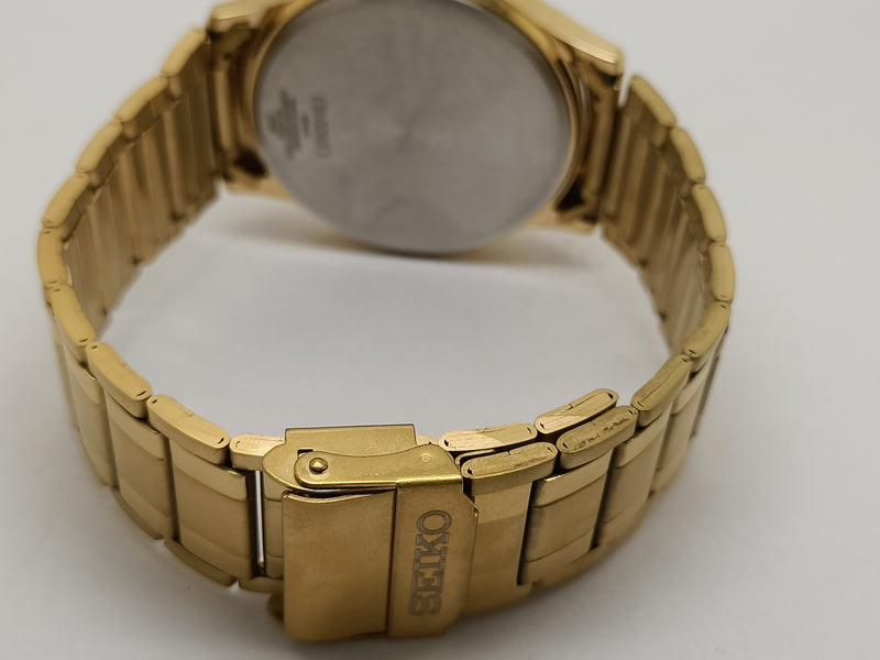 Seiko 5 Black Dial quartz Watch