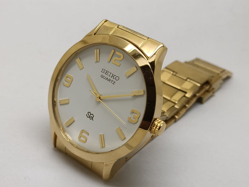 Seiko 5 Black Dial quartz Watch