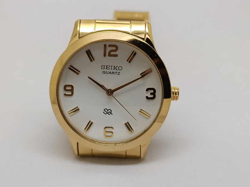Seiko 5 Black Dial quartz Watch
