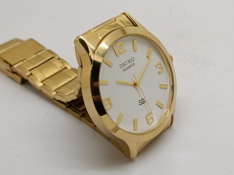 Seiko 5 Black Dial quartz Watch