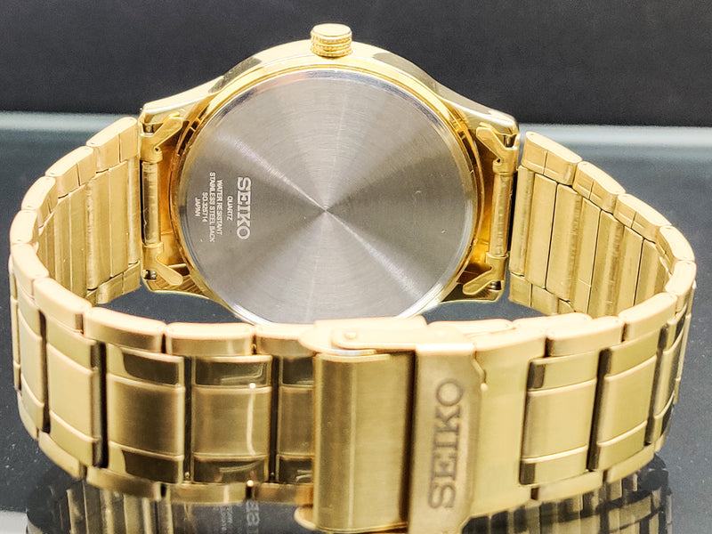 Seiko 5 Black Dial quartz Watch