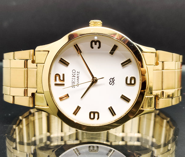 Seiko 5 Black Dial quartz Watch