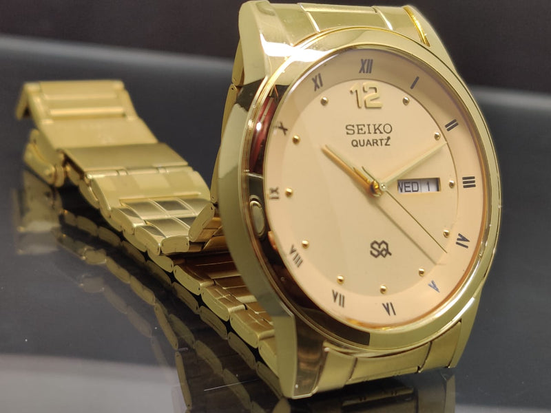 Seiko 5 Black Dial quartz Watch