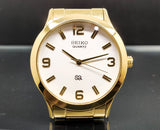 Seiko 5 Black Dial quartz Watch