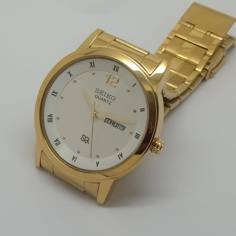 Seiko 5 Black Dial quartz Watch