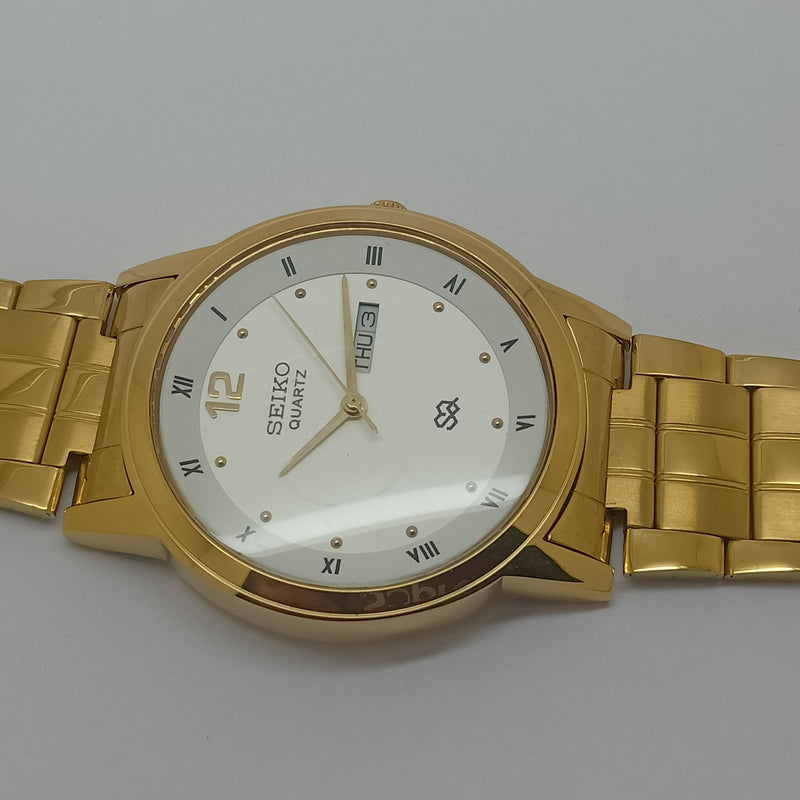 Seiko 5 Black Dial quartz Watch
