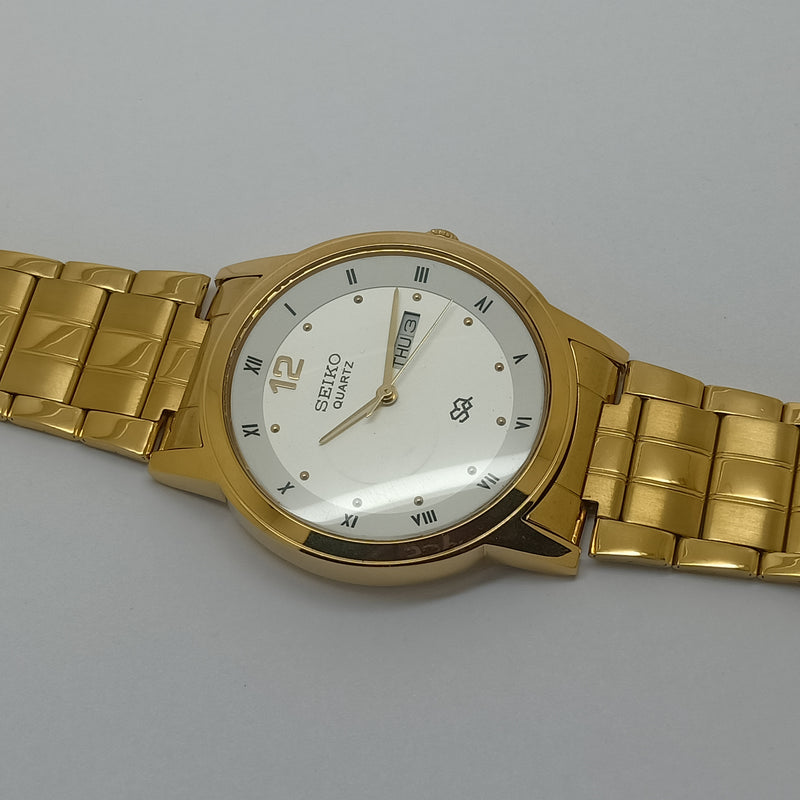 Seiko 5 Black Dial quartz Watch