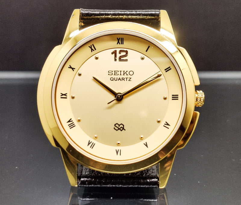 Seiko 5 Black Dial quartz Watch