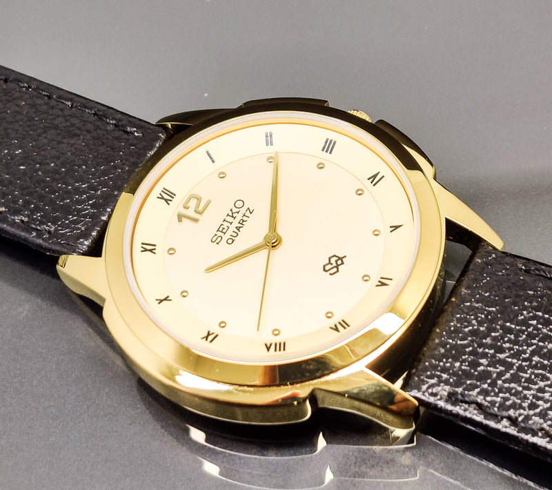 Seiko 5 Black Dial quartz Watch