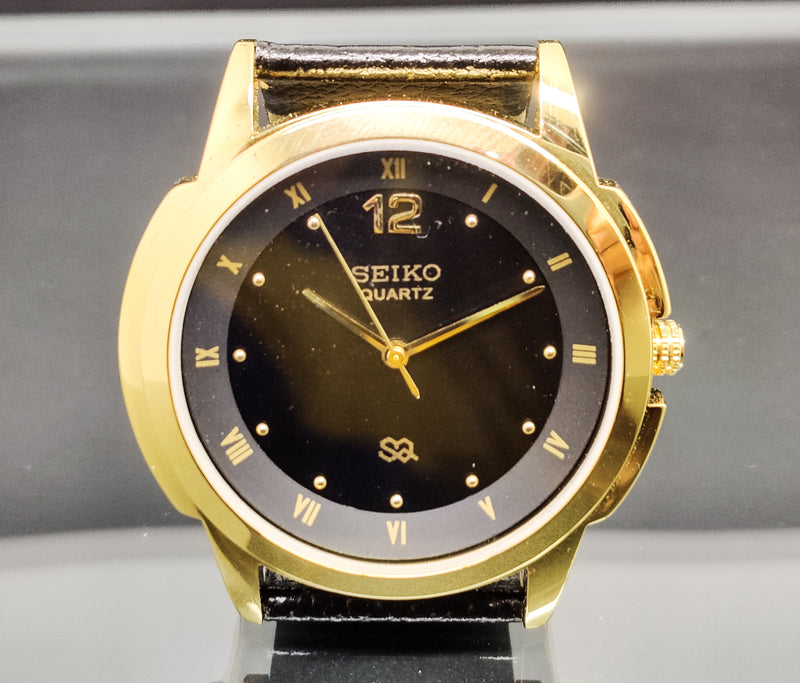 Seiko 5 Black Dial quartz Watch