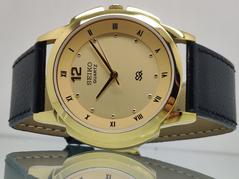 Seiko 5 Black Dial quartz Watch