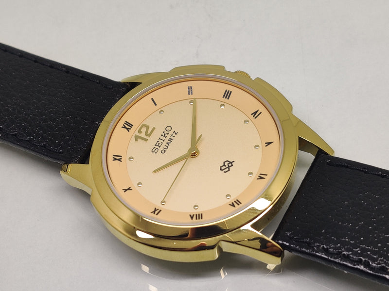 Seiko 5 Black Dial quartz Watch