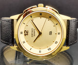 Seiko 5 Black Dial quartz Watch