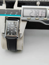 Seiko Tank Style Slim Wrist Watch – Premium Roman Dial Dress Watch National Watches