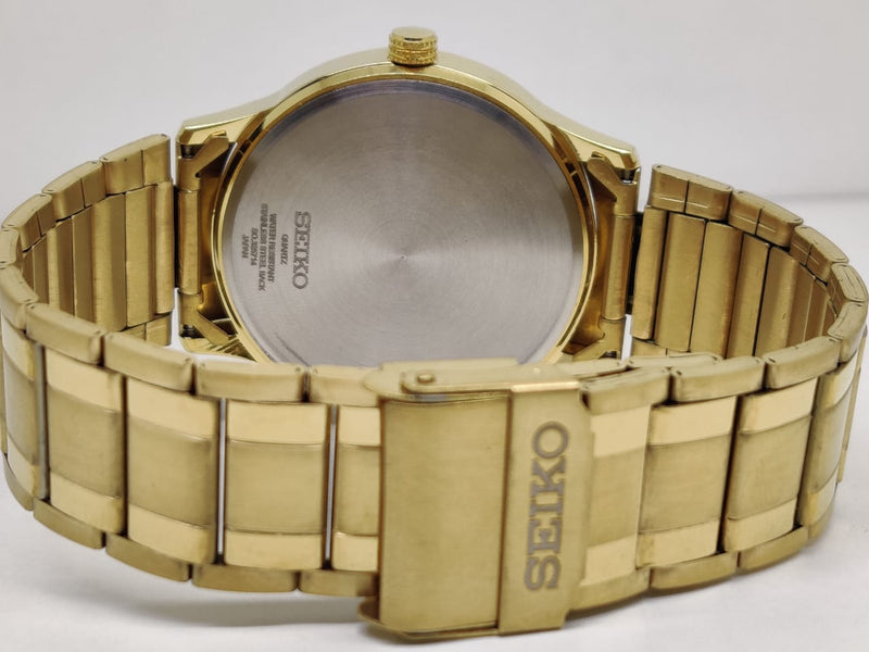Seiko 5 Black Dial quartz Watch